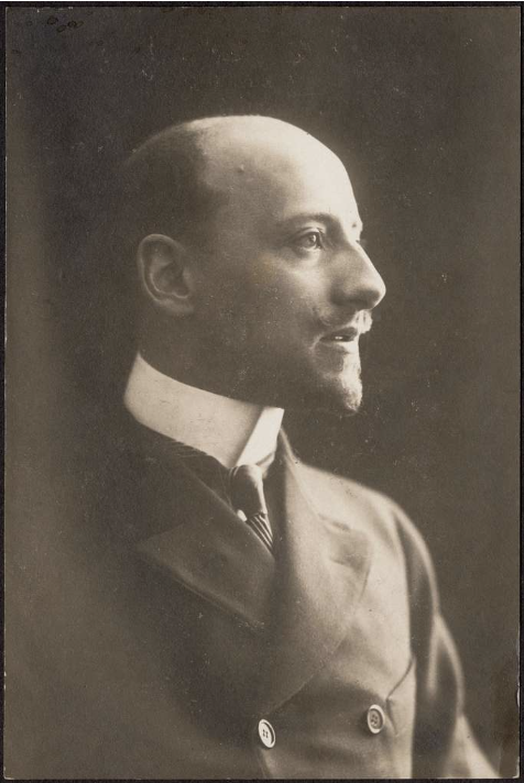 Ritratto del poeta Gabriele d'Annunzio, ospite del B&B nel 1884 e 1888